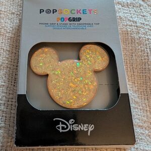 PopSockets PopGrip Disney Iridescent Gold Mickey Phone Grip
